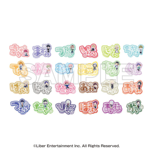 《A3!滿開劇團》 書店聯動活動 隨機姓名貼紙套裝（3枚裝）