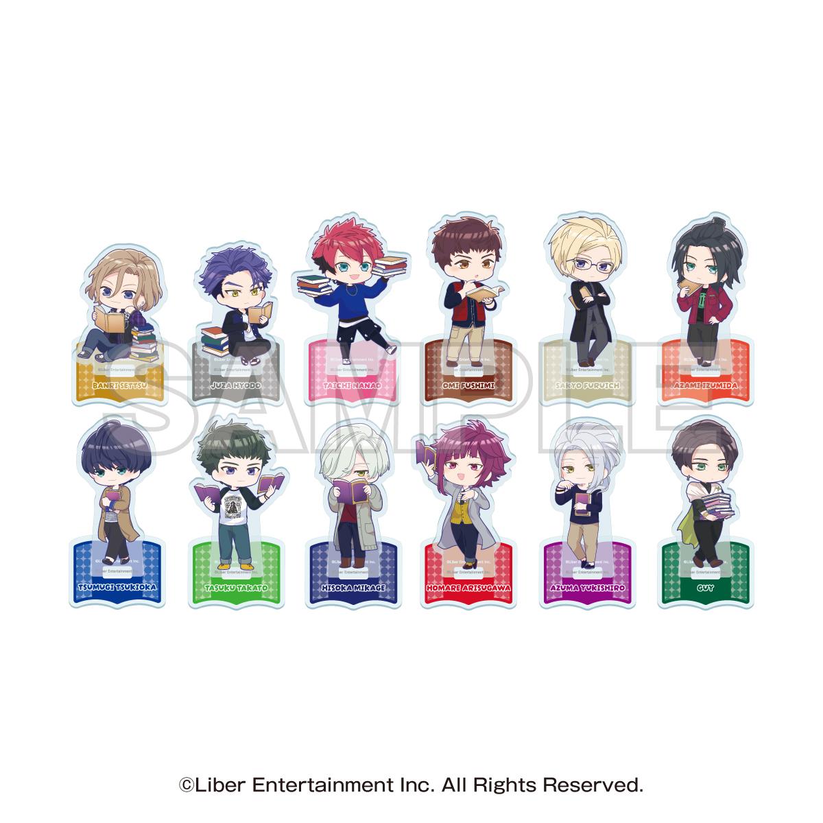 《A3!滿開劇團》 書店聯動活動 迷你角色亞克力立牌 秋組・冬組（共12種）【BOX／12個裝】