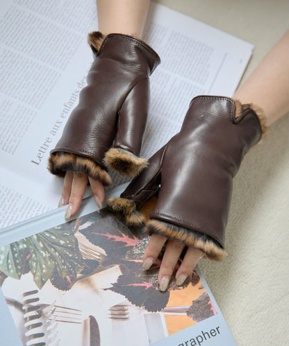 【GALA GLOVES】REX兔毛手套