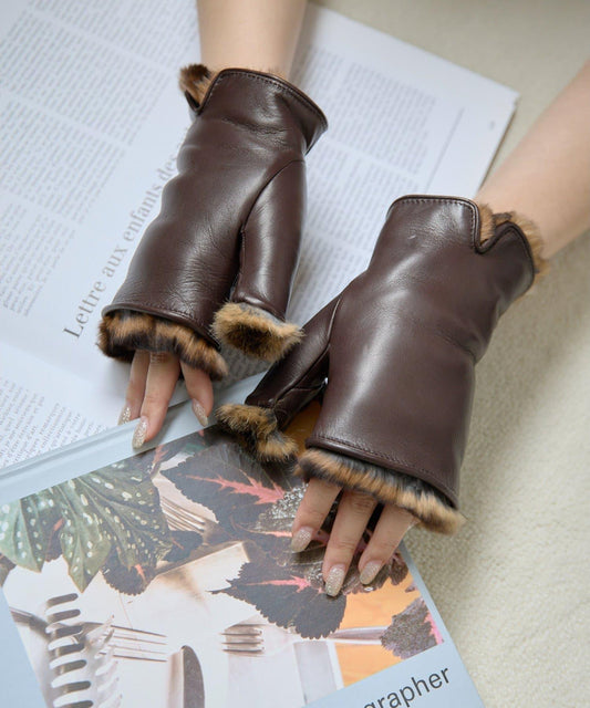 【GALA GLOVES】REX兔毛手套