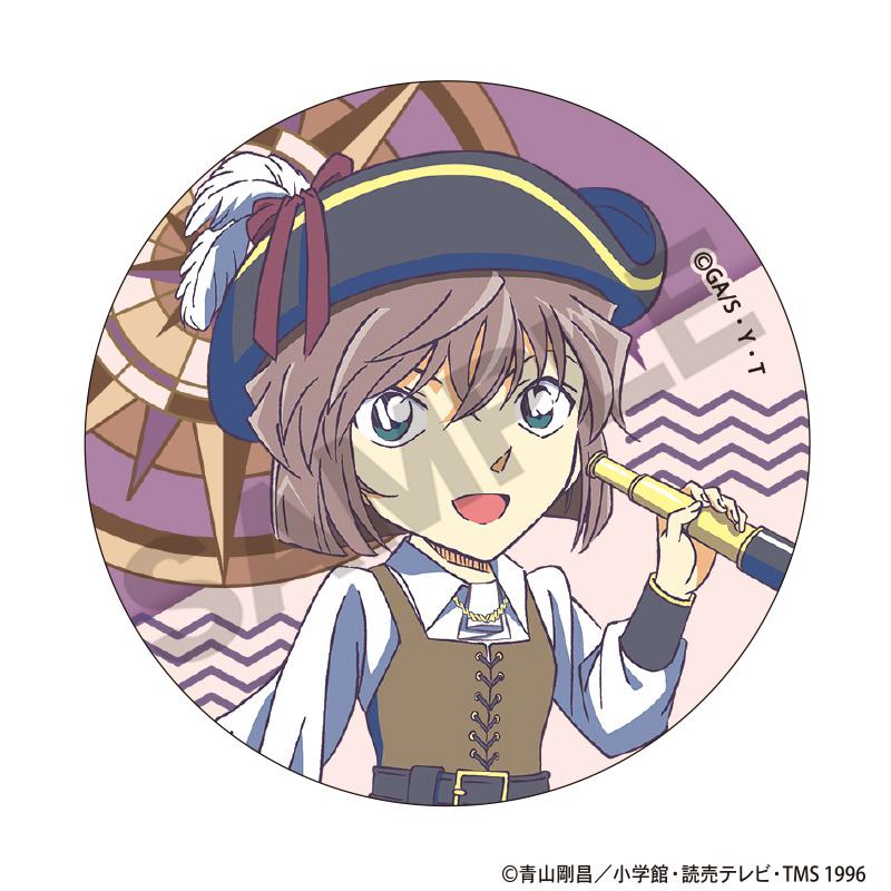 《名偵探柯南》金屬徽章 交易款 船員主題 彩繪系列【全套BOX／10個裝】