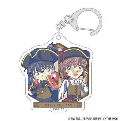《名偵探柯南》 盲盒亞克力鑰匙扣 船員主題 彩繪系列【整盒／10個裝】