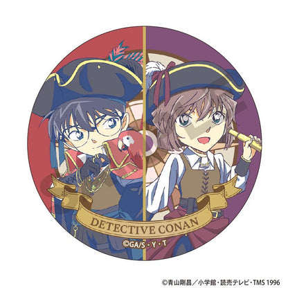 《名偵探柯南》金屬徽章 交易款 船員主題 彩繪系列【全套BOX／10個裝】