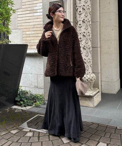 【インフルエンサーOKOCHI企畫】羊羔絨短夾克