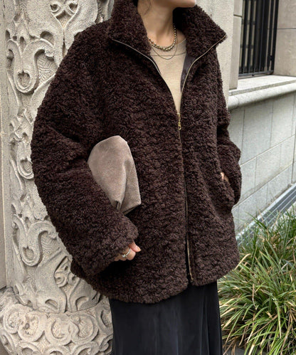 【インフルエンサーOKOCHI企畫】羊羔絨短夾克