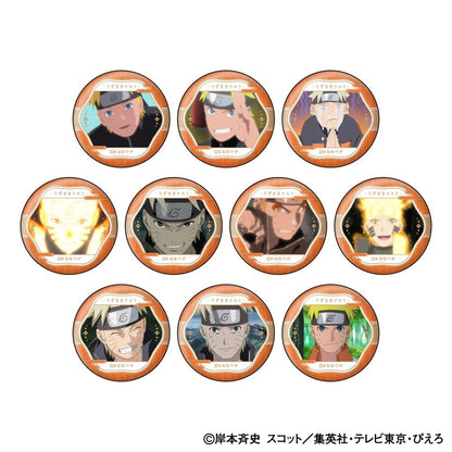 《火影忍者》疾風傳 漩渦鳴人 臉部收藏徽章【BOX/10個裝】