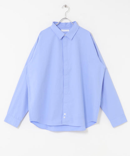 舒適桃色寬鬆襯衫