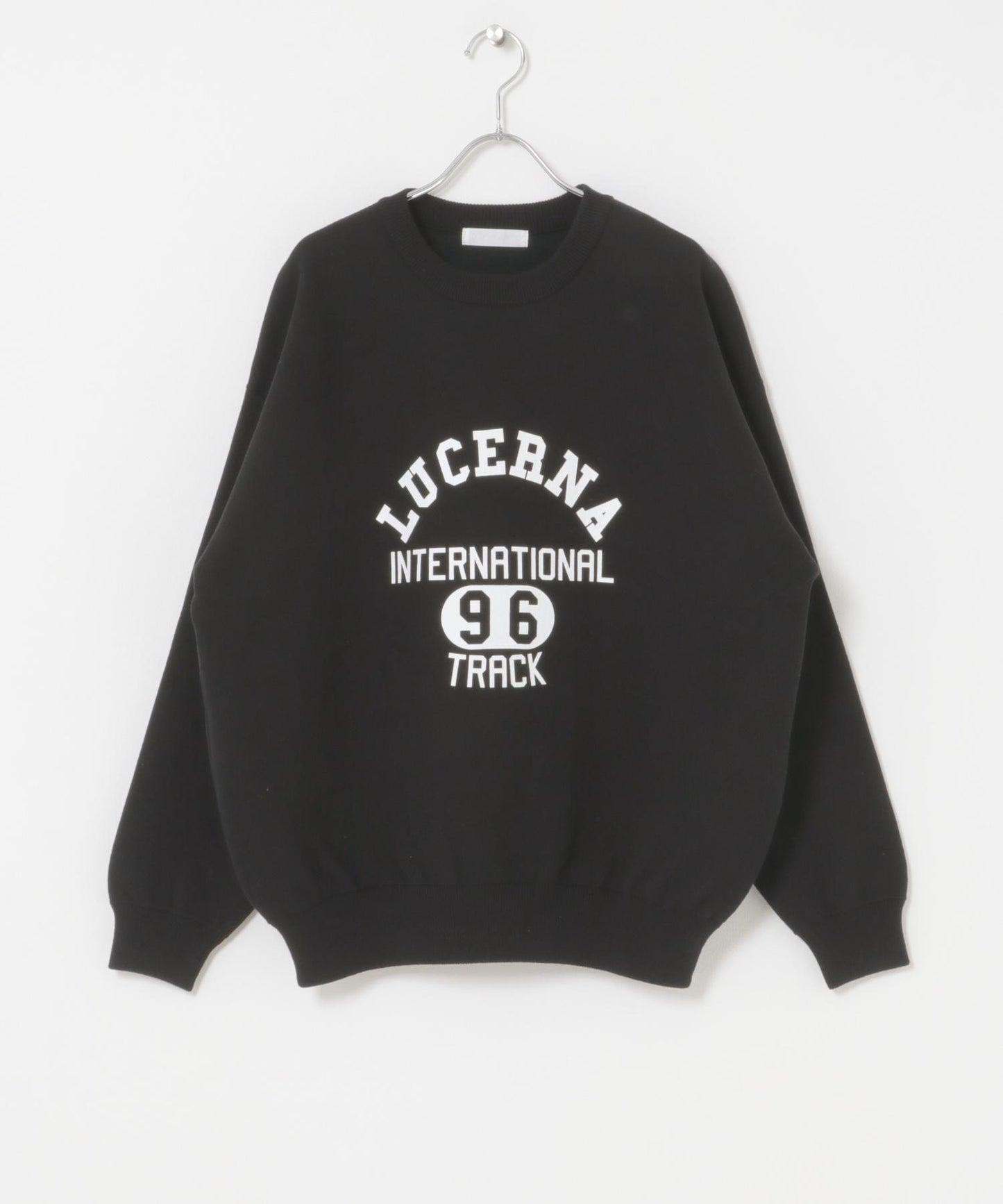 衛衣風格學院標誌針織衫