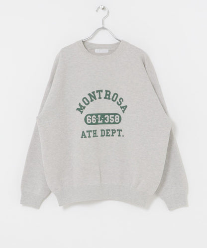 衛衣風格學院標誌針織衫