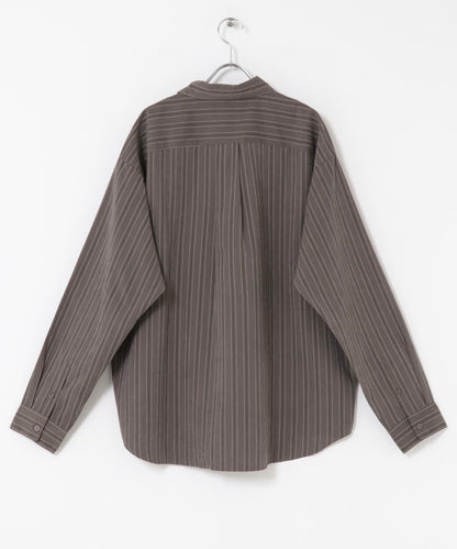 舒適桃色寬鬆襯衫