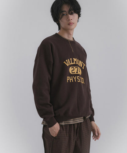 衛衣風格學院標誌針織衫