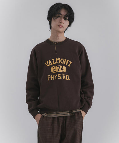 衛衣風格學院標誌針織衫