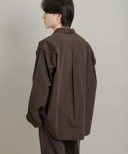 舒適桃色寬鬆襯衫