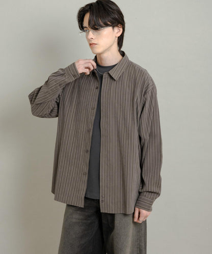 舒適桃色寬鬆襯衫