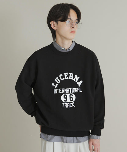 衛衣風格學院標誌針織衫