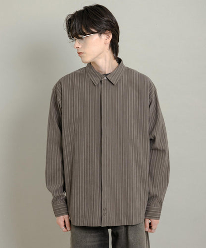 舒適桃色寬鬆襯衫