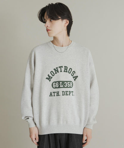 衛衣風格學院標誌針織衫