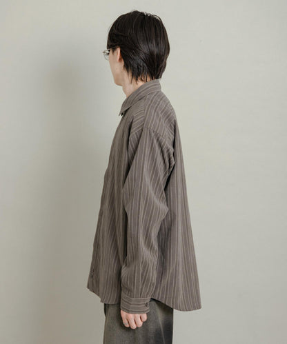 舒適桃色寬鬆襯衫