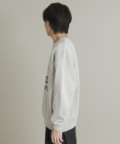 衛衣風格學院標誌針織衫