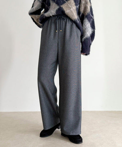 【4尺碼可選】軟鯊魚皮/格紋休閒褲