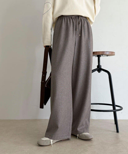 【4尺碼可選】軟鯊魚皮/格紋休閒褲