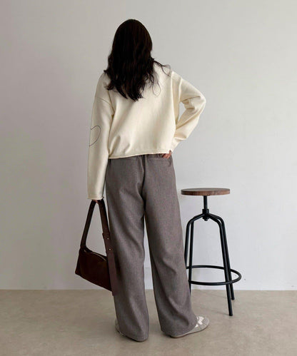 【4尺碼可選】軟鯊魚皮/格紋休閒褲