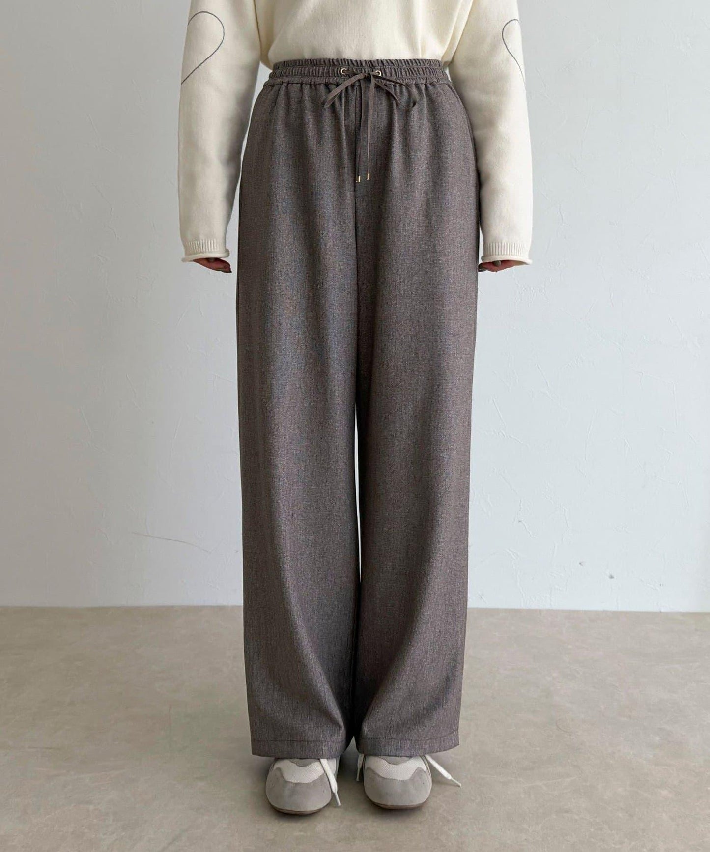 【4尺碼可選】軟鯊魚皮/格紋休閒褲