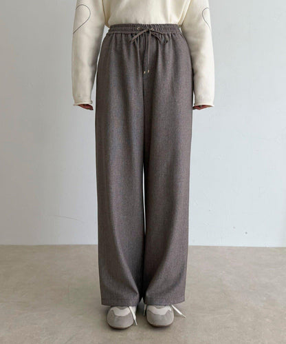 【4尺碼可選】軟鯊魚皮/格紋休閒褲