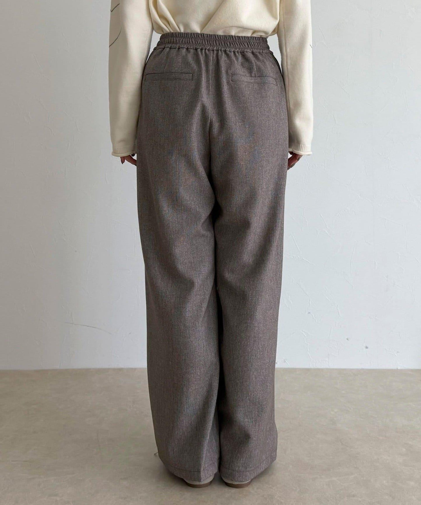 【4尺碼可選】軟鯊魚皮/格紋休閒褲