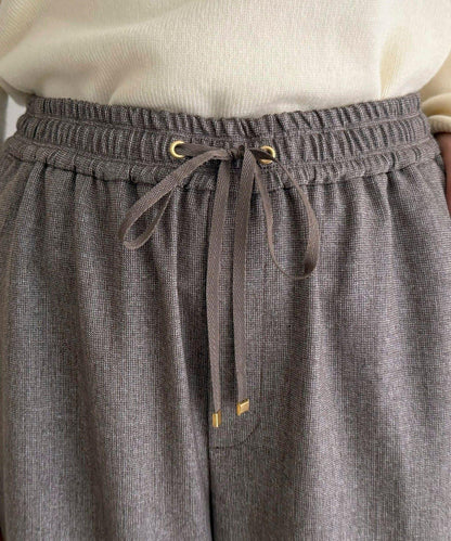 【4尺碼可選】軟鯊魚皮/格紋休閒褲