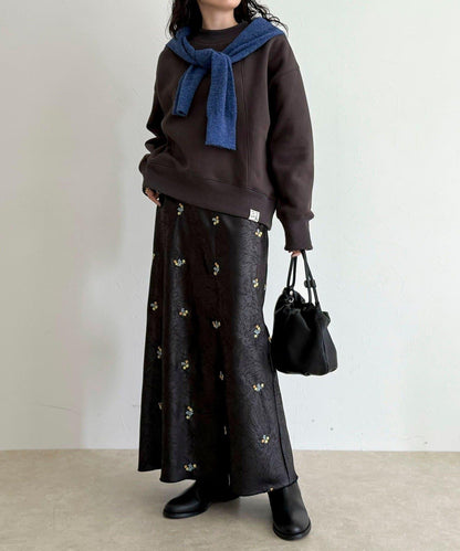 雙面磨毛高領衛衣套頭衫