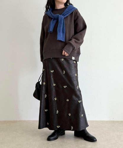 雙面磨毛高領衛衣套頭衫