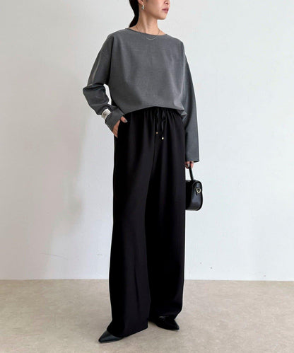 【4尺碼可選】軟鯊魚皮/格紋休閒褲