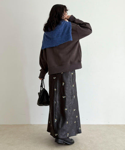 雙面磨毛高領衛衣套頭衫