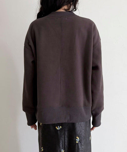 雙面磨毛高領衛衣套頭衫