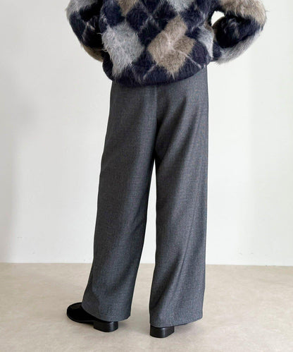 【4尺碼可選】軟鯊魚皮/格紋休閒褲