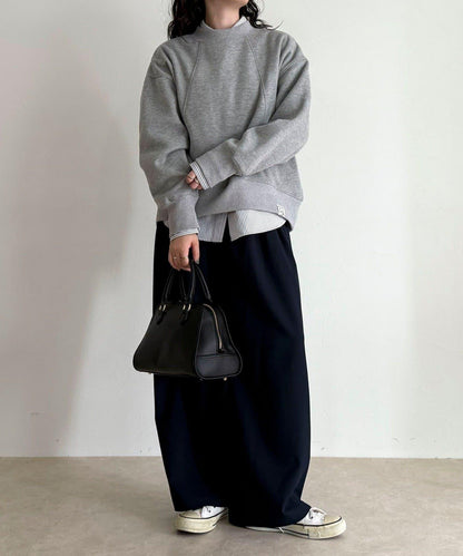 雙面磨毛高領衛衣套頭衫