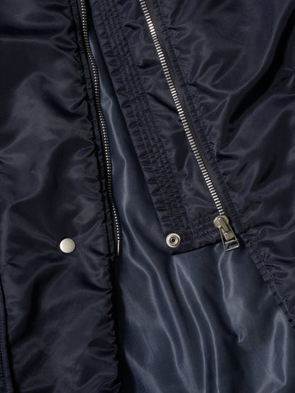 RESEARCHED加厚羽絨大衣 / 尼龍緞面