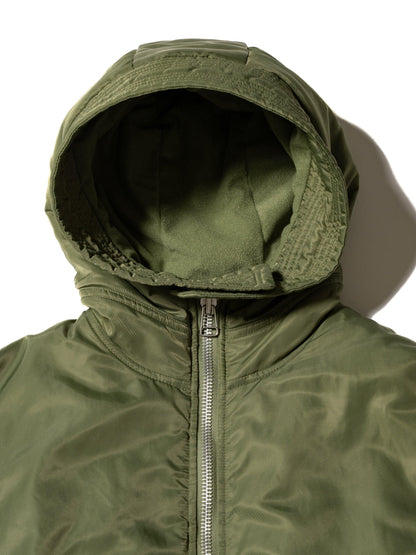 RESEARCHED加厚羽絨大衣 / 尼龍緞面