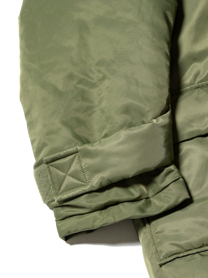 RESEARCHED加厚羽絨大衣 / 尼龍緞面