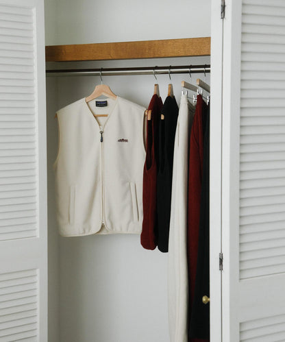 『聯名』THOUSAND MILE×URBAN RESEARCH 針織抓絨拉鍊馬甲