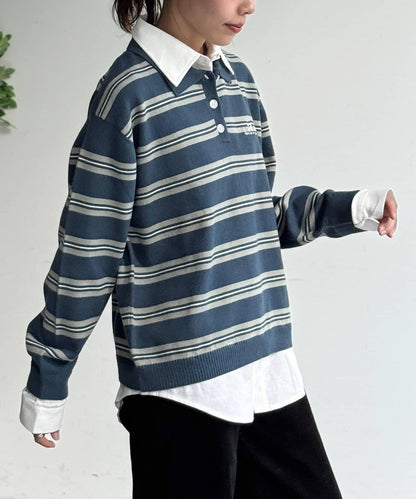 【ASUKA's企畫】假兩件拼接POLO衫