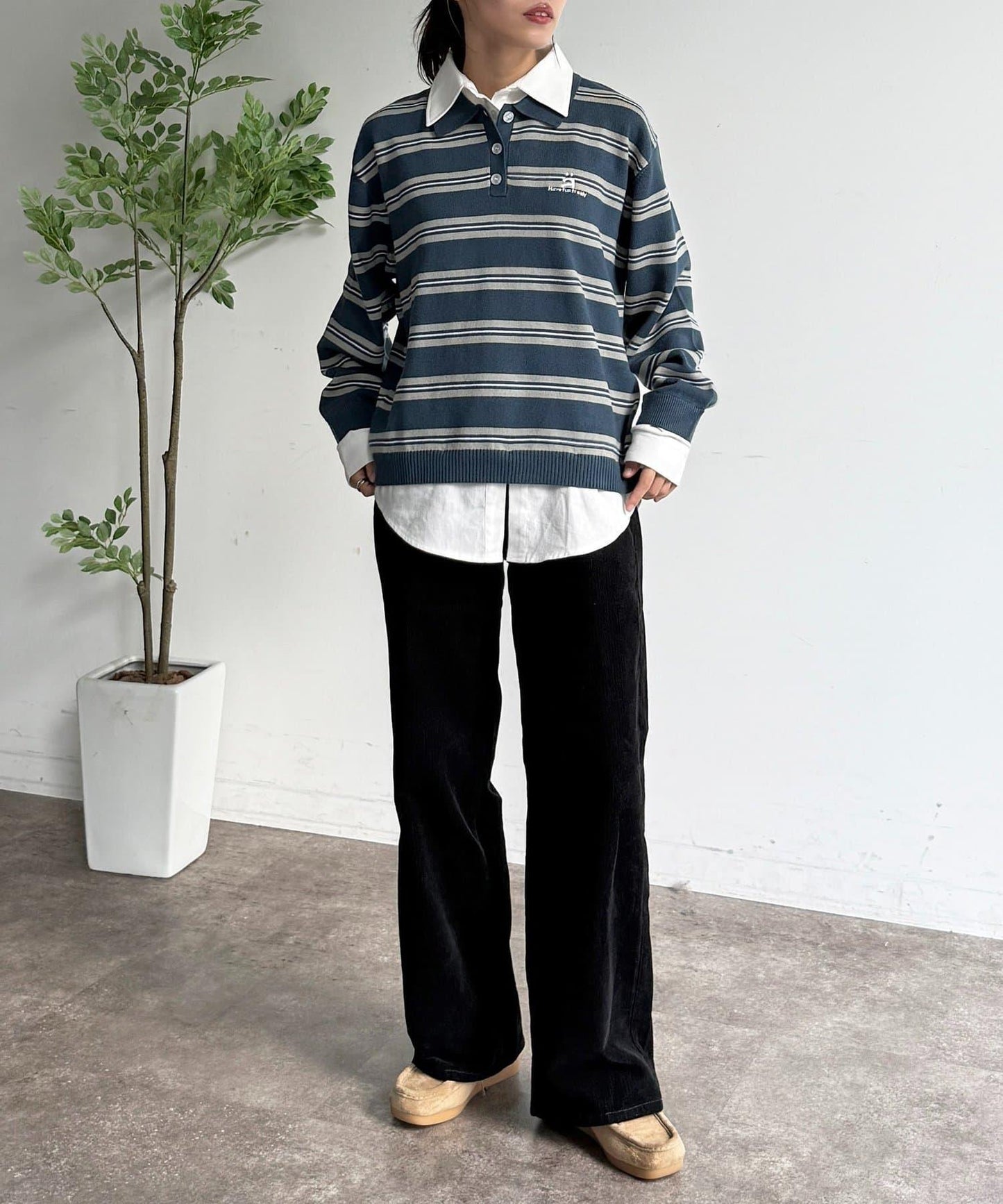 【ASUKA's企畫】假兩件拼接POLO衫