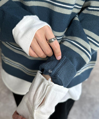 【ASUKA's企畫】假兩件拼接POLO衫