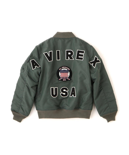 《KIDS/50th Anniversary》MA-1 標誌性大LOGO夾克