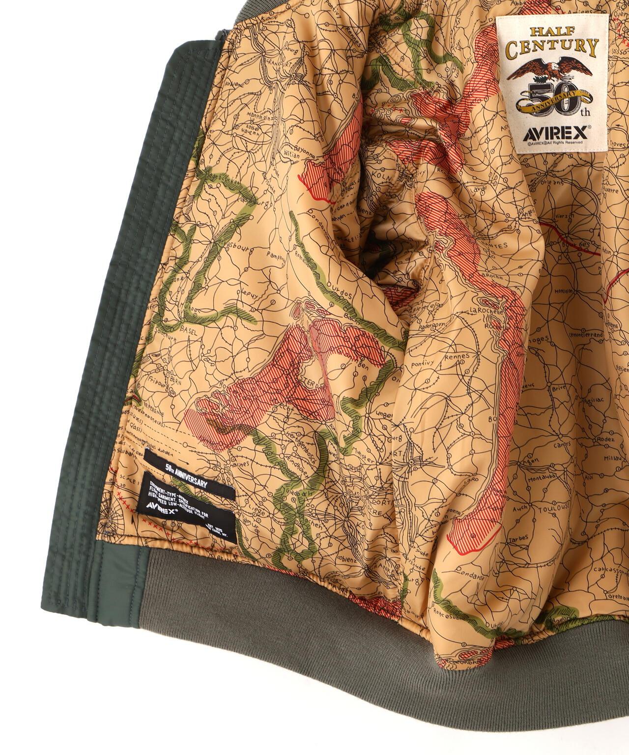 《KIDS/50th Anniversary》MA-1 標誌性大LOGO夾克