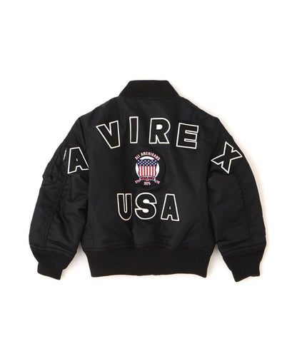 《KIDS/50th Anniversary》MA-1 標誌性大LOGO夾克