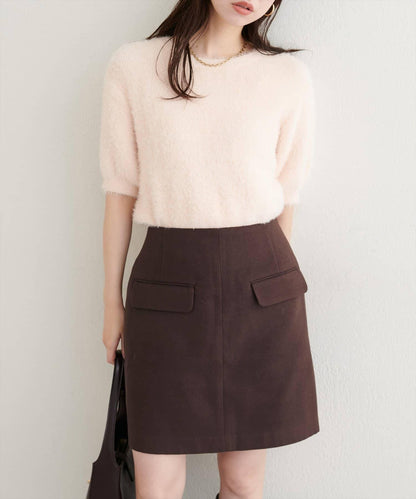 帶口袋A字裙