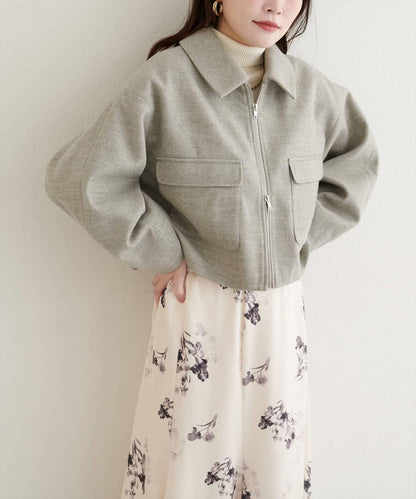 帶領雙拉鍊夾克