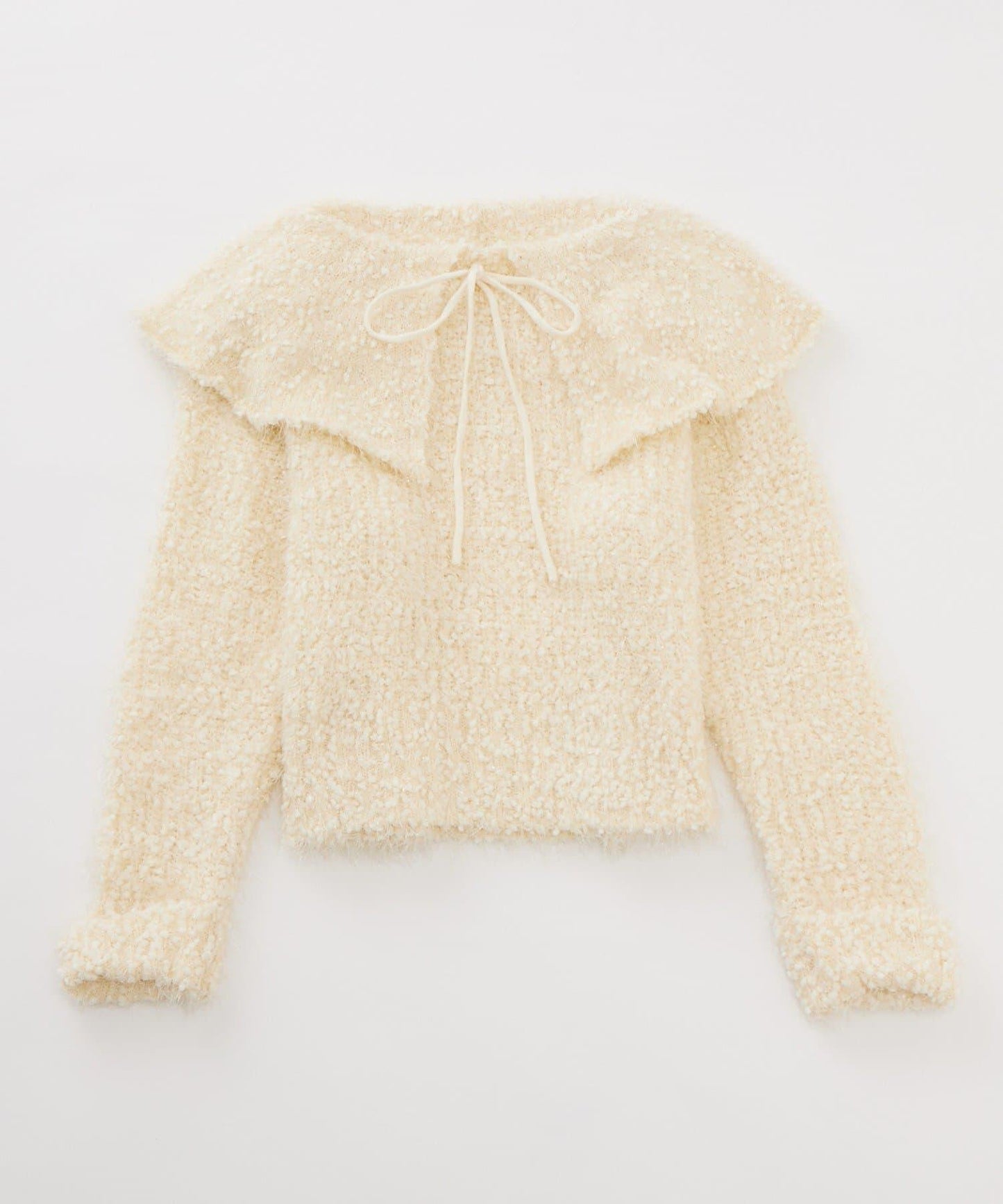 【mystic】[mline]帶領雪花絨針織衫